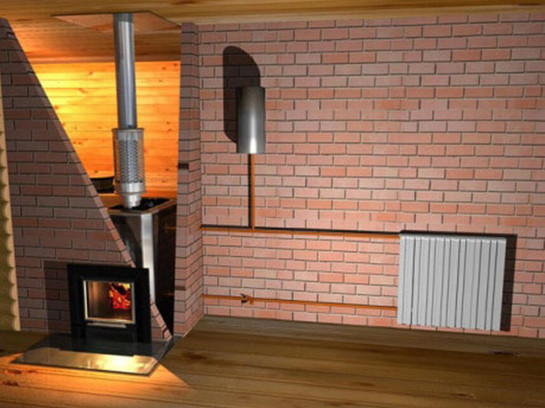 Оптимальное отопление для небольшого загородного кирпичного дома
